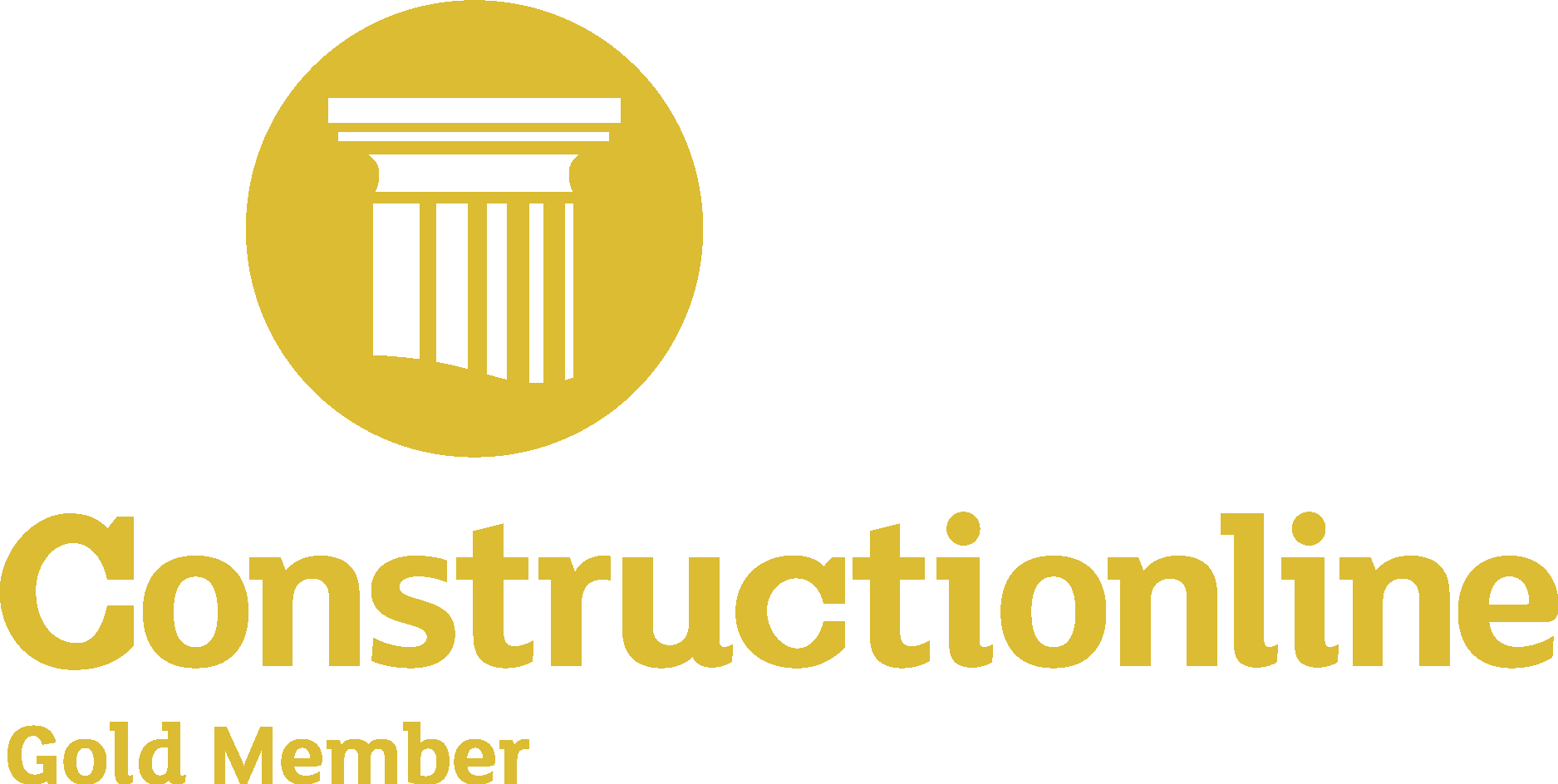 Constructionline (Gold) Logo Vector Logo